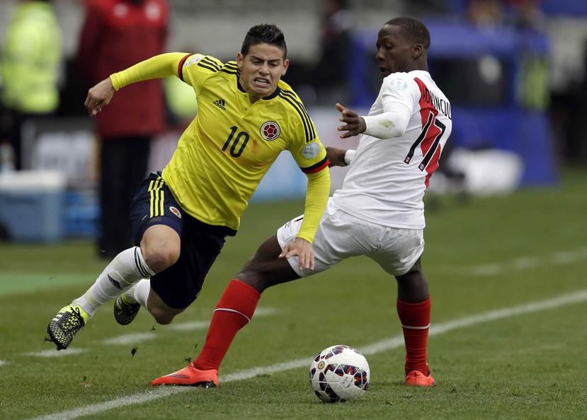 El astro colombiano se lesionó en un partido amistoso que disputó con la selección ante Perú el 8 de septiembre
