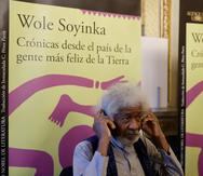 Wole Soyinka presenta en Madrid su novela "Crónicas desde el país de la gente más feliz de la Tierra".