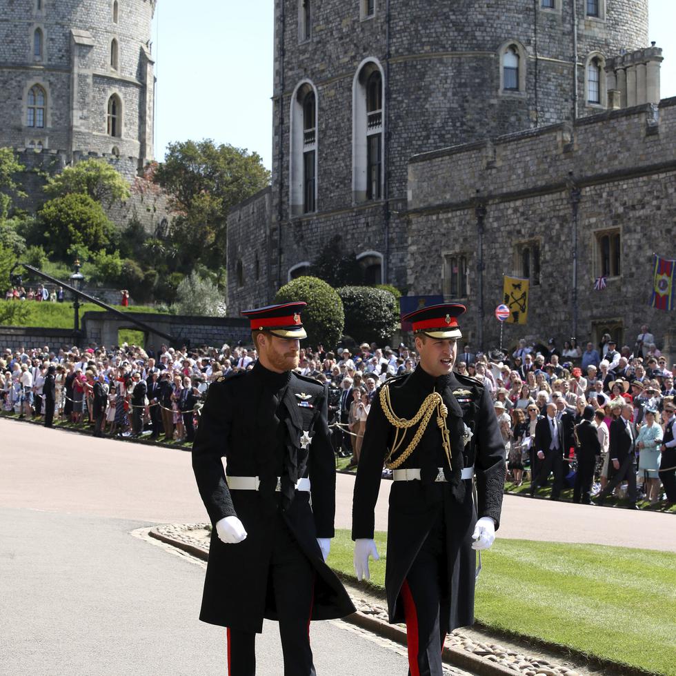Los príncipe Harry y William asistirán al funeral de su abuelo el próximo sábado. (Foto: Archivo)