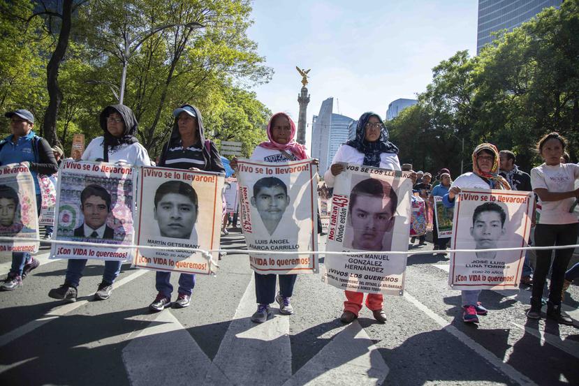 La desaparición de los 43 jóvenes ocurrió en 2015. (AP)