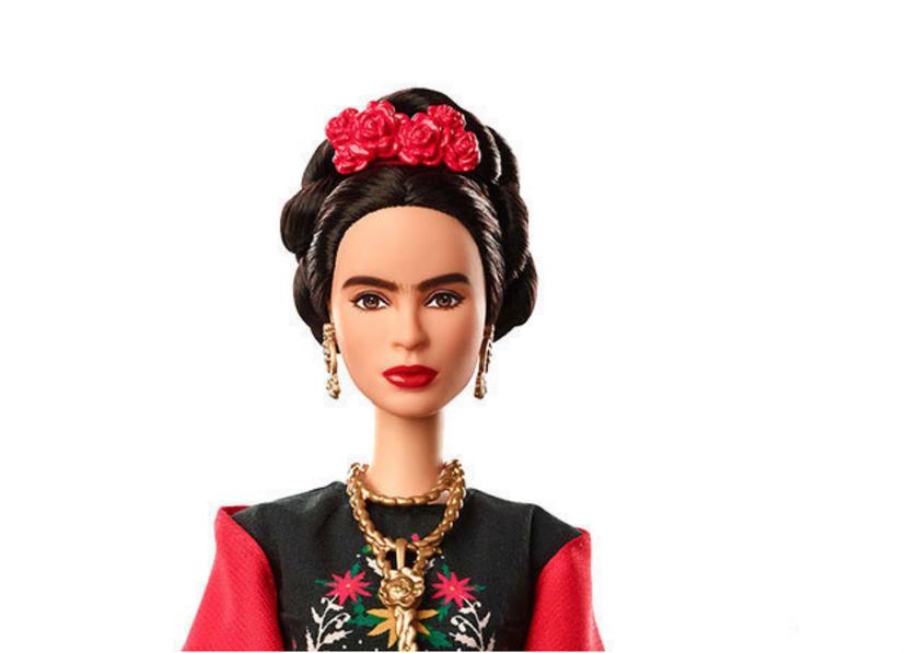 Mattel lanzó una muñeca inspirada en Frida Kahlo. (AP)