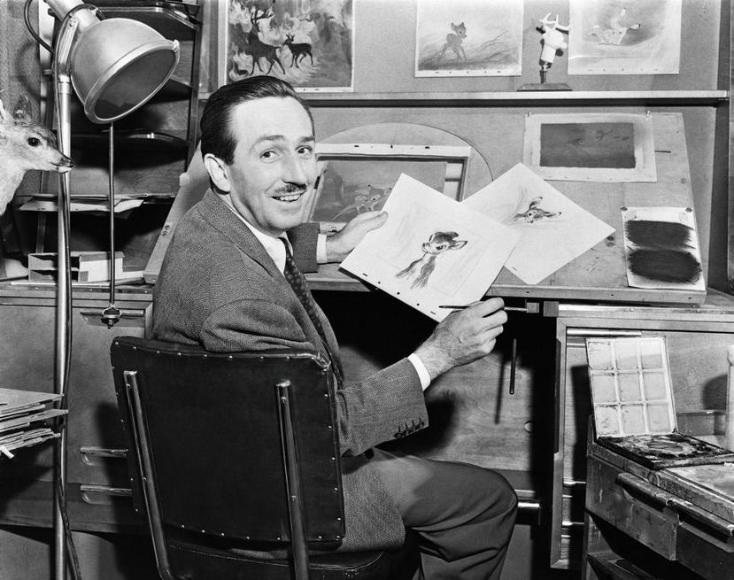 Los Archivos de Walt Disney han salvaguardado cuidadosamente los artículos más preciados de la historia de la compañía. Imagen de Walt Disney cedida por la editorial Taschen.  (EFE)