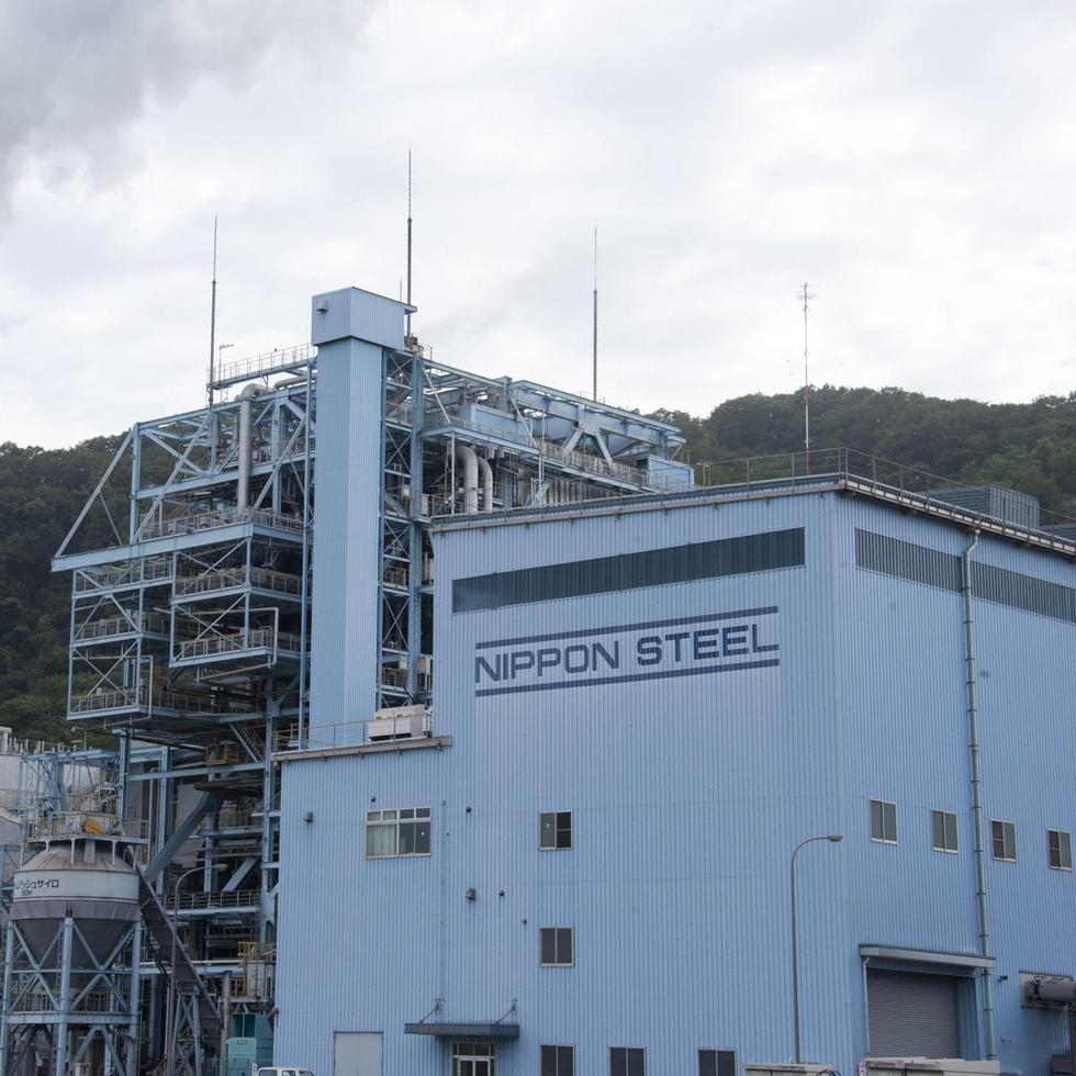 Vista de la fábrica de Nippon Steel en la ciudad de Kamaishi, en una fotografía de archivo.