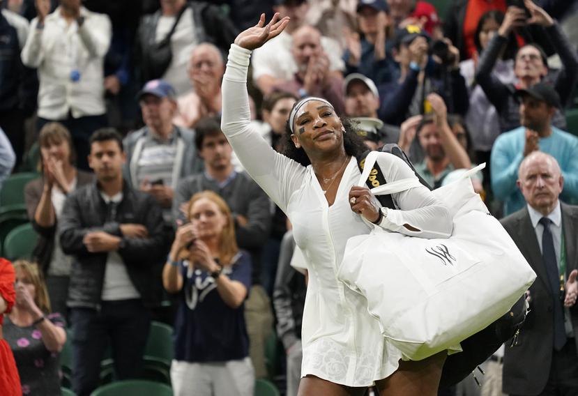 A pesar de la derrota, Serena Williams fue ovacionada por el público.