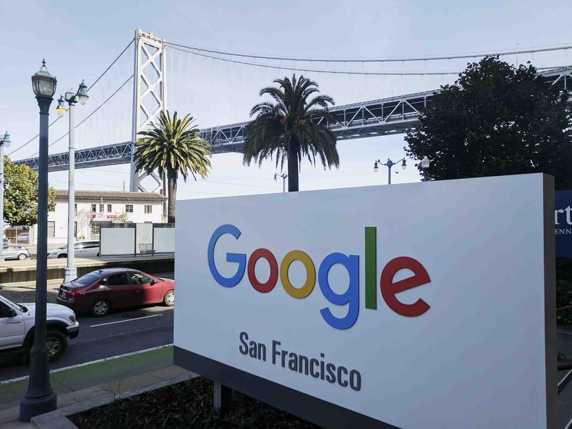 Oficina de Google en San Francisco. (AP)