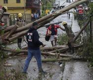El huracán Julia sale de Nicaragua, pero aumenta el riesgo de desastres.