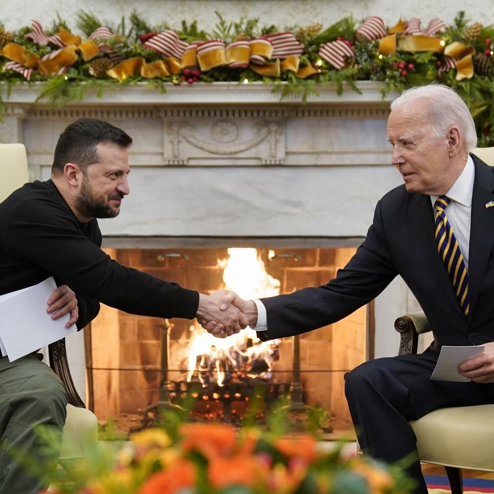 La administración del presidente Joe Biden planifica enviar otro paquete de ayuda a Ucrania antes de Año Nuevo, pero dice que será el último a menos que el Congreso apruebe más dinero.