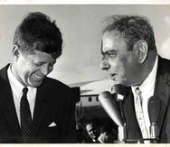 Luis Muñoz Marín junto a John F. Kennedy.