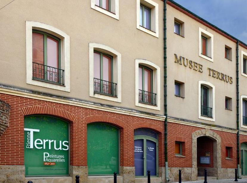 Fachada del museo dedicado al artista francés Etienne Terrus. (Captura/Google Maps)