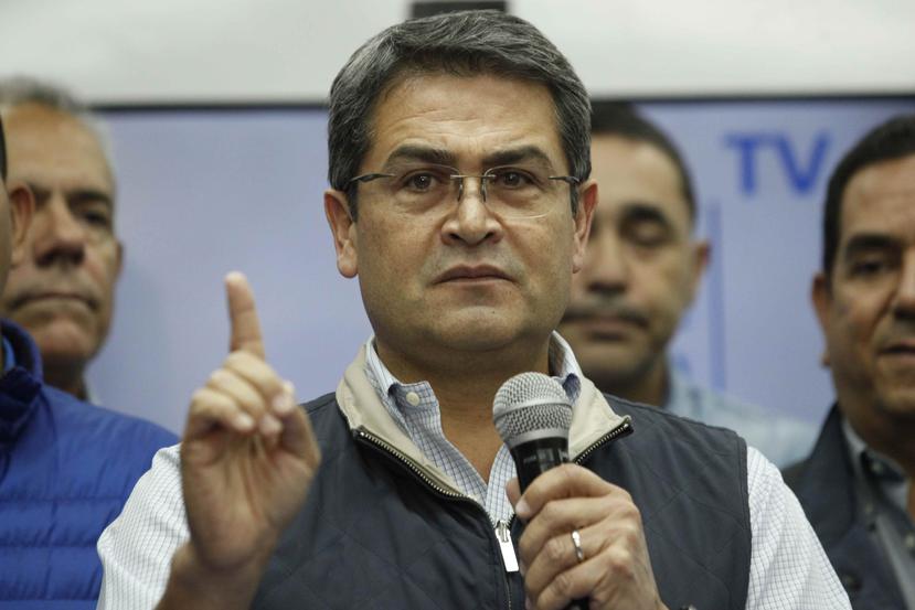 Juan Orlando Hernández, presidente de Honduras. (AP)