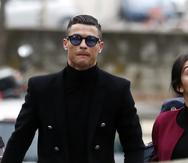 Cristiano Ronaldo junto a su pareja Georgina Rodríguez, en una imagen de archivo.