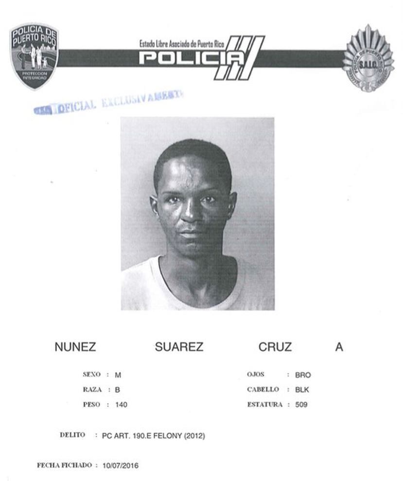 El juez le impuso una fianza de $1.5 millones a Cruz Adrián Núñez Suárez. (Archivo / GFR Media)