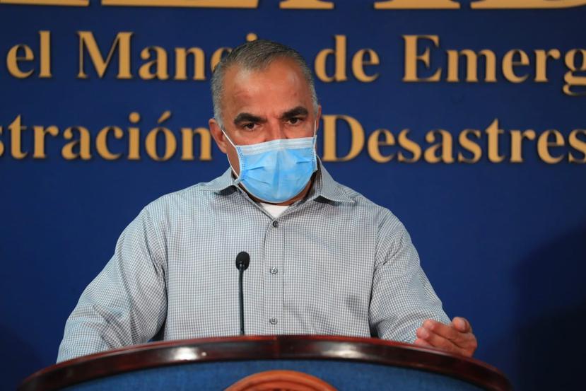 En la foto, el secretario de Salud, Lorenzo González Feliciano.