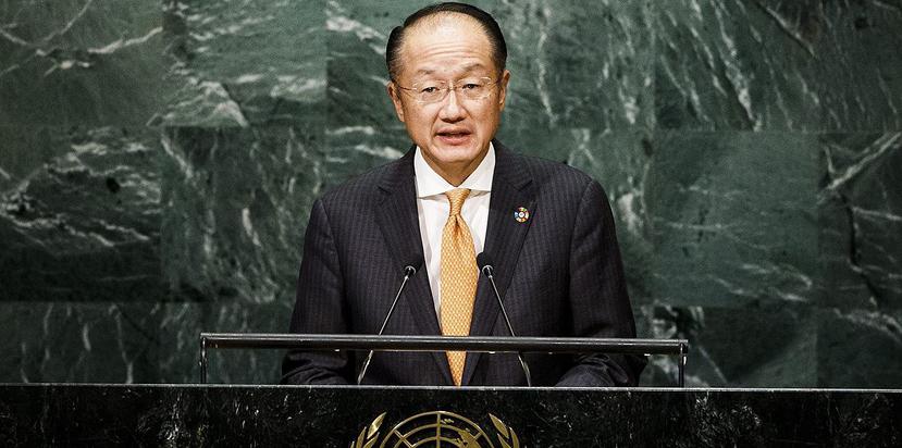 Kim fue elegido por primera vez como presidente del Banco Mundial en 2012. (AP)