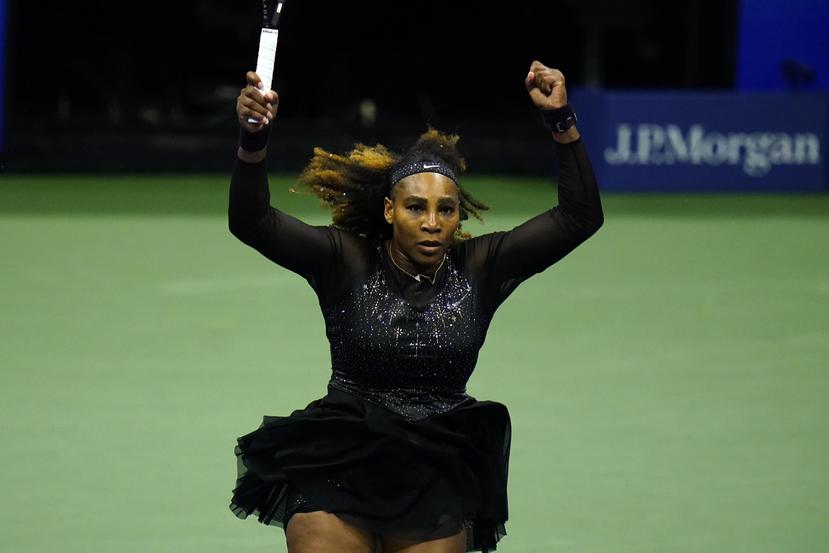 Serena Williams celebra su segunda victoria en el US Open.