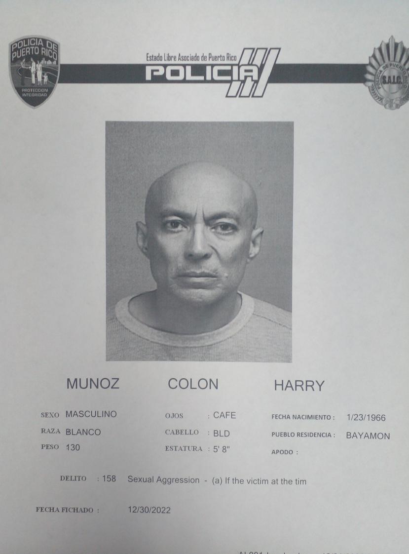 Anteriormente se había reportado que Harry Muñoz Colón se entregó a las autoridades y confesó haber agredido al adolescente.