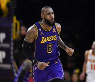 A sus 38 años, LeBron James es el líder anotador de los Lakers con 29.1 puntos.