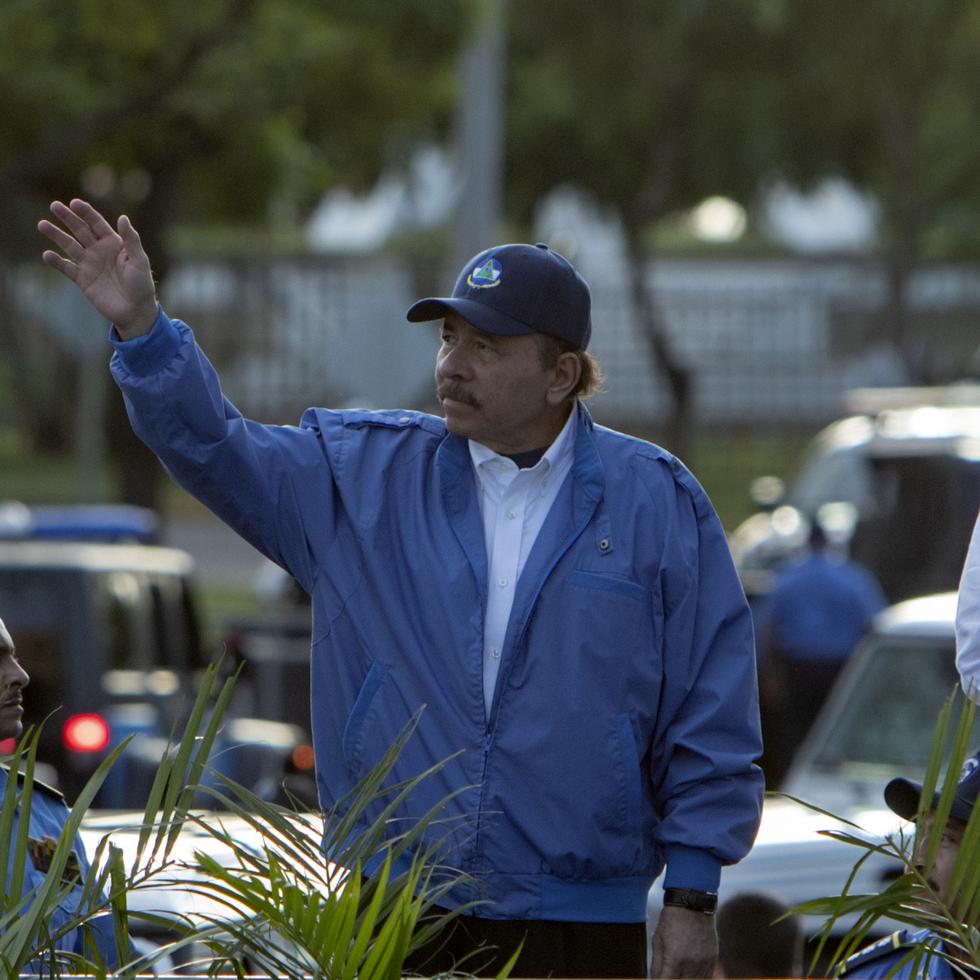 El presidente de Nicaragua, Daniel Ortega, en una fotografía de archivo. EFE/Jorge Torres
