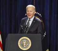 Joe Biden, el presidente de Estados Unidos (EFE/EPA/KAMIL KRZACZINSKI)