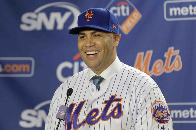 Carlos Beltrán asume las riendas como dirigente de los Mets tras apenas pasar dos años en el retiro. (AP)