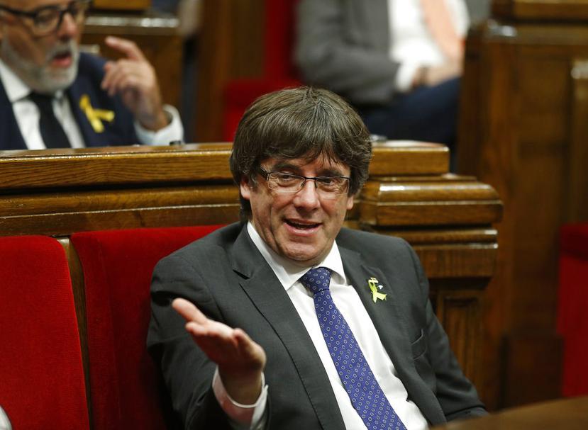 Puigdemont enfrenta cargos de rebelión, sedición y malversación (AP).