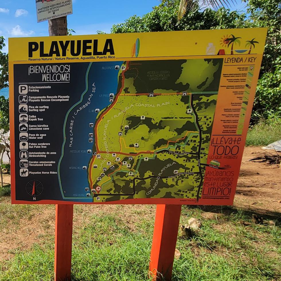 El valle costero de Playuela, en Aguadilla, incluye terreno cársico, cavernas, áreas boscosas, acantilados y playas.