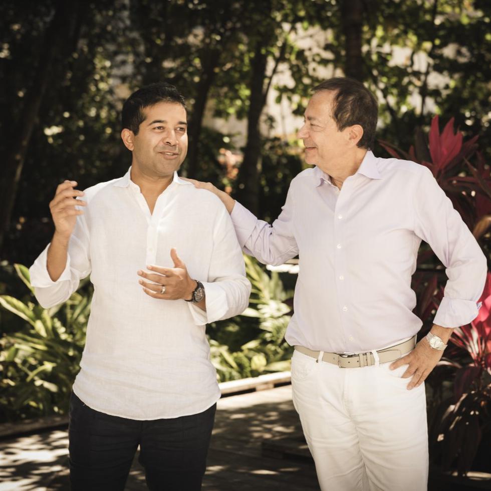 Fahad Ghaffar y John Paulson iniciaron su relación de negocios en 2013.