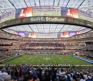 Vista del estadio SoFi en Inglewood, California, durante el Super Bowl 53, el 13 de febrero pasado.