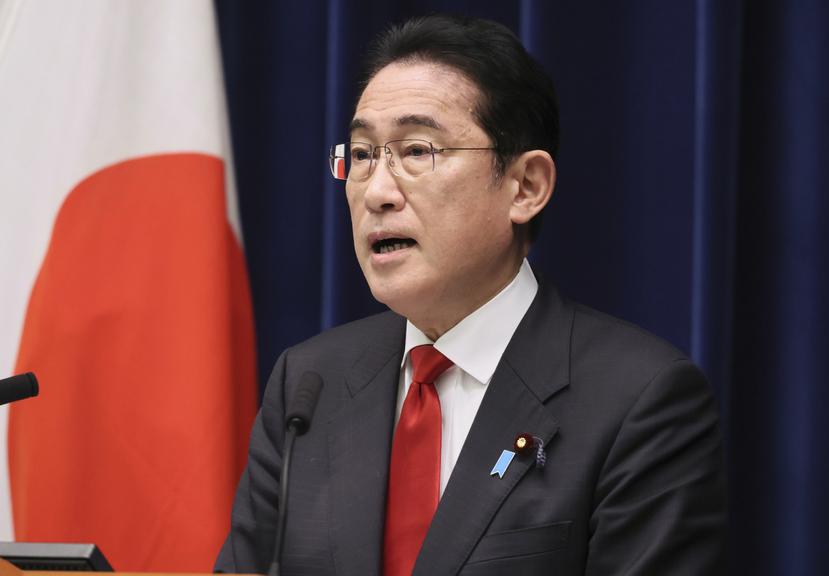 El primer ministro de Japón, Fumio Kishida. (Archivo)