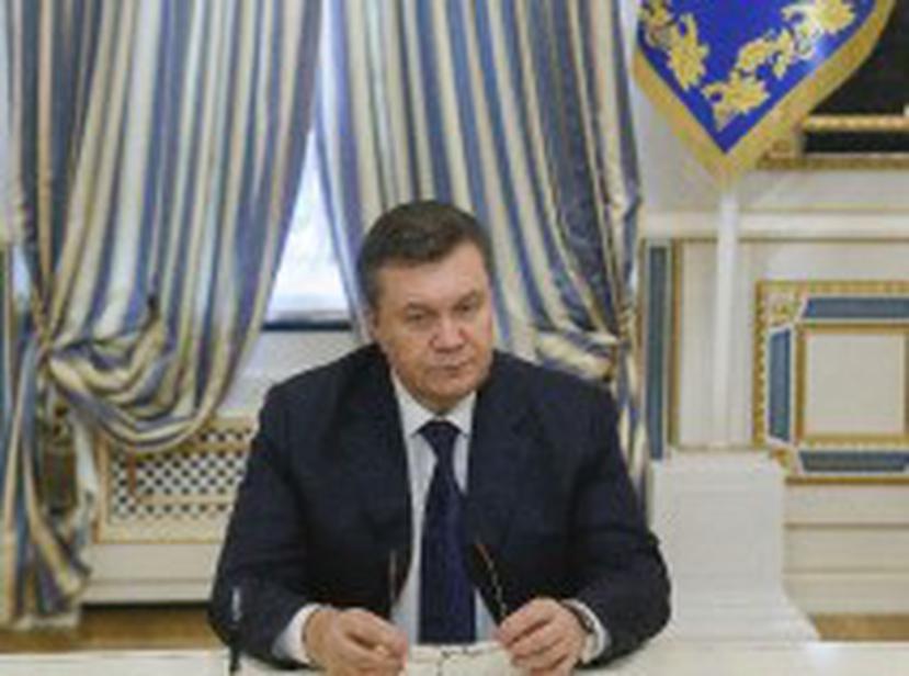 Según informaron las autoridades ucranianas este fin de semana, el expresidente fue destituido el sábado por el Parlamento por "dejación de sus funciones". (EFE)