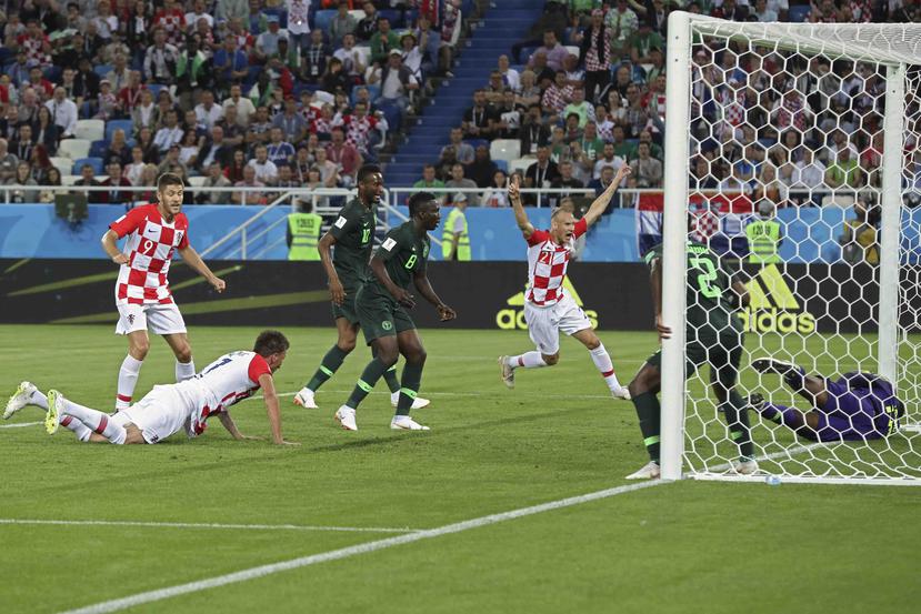 El juego entre Croacia y Nigeria se celebra en el Estadio Kaliningrad. (AP)