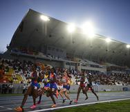 Competencia de atletismo de los Juegos Centroamericanos y del Caribe, San Salvador 2023, llevados a cabo en el estadio nacional Jorge “El Mágico” González de San Salvador.