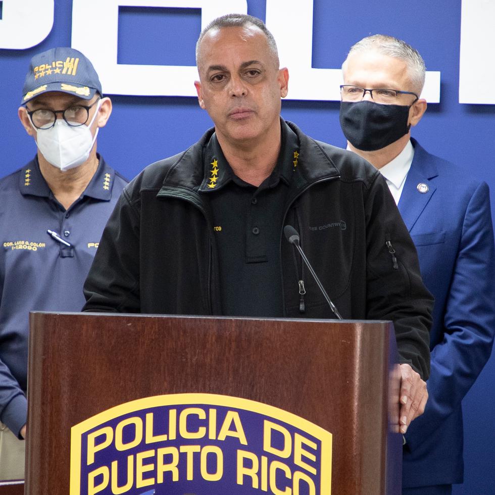 Antonio López Figueroa, comisionado del Negociado de la Policía de Puerto Rico.