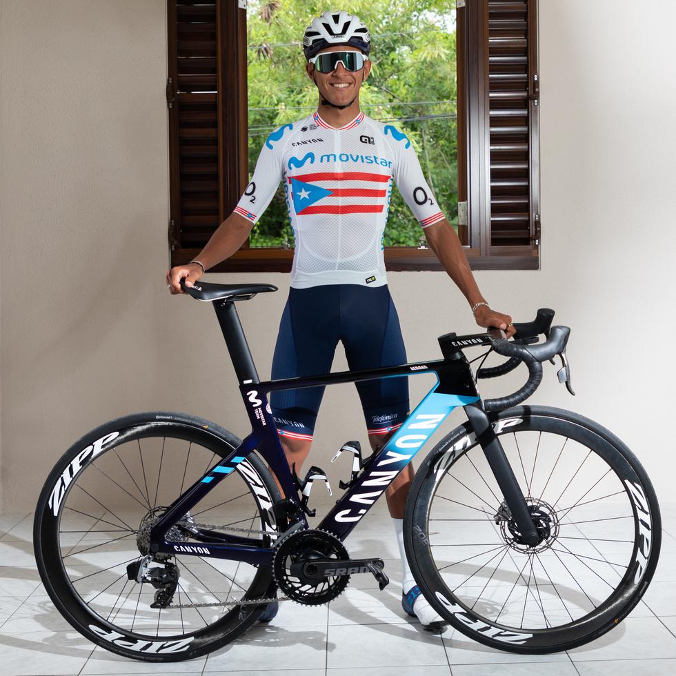 Abner González se convirtió en el campeón nacional absoluto de ciclismo en los campeonatos nacionales del 2021.