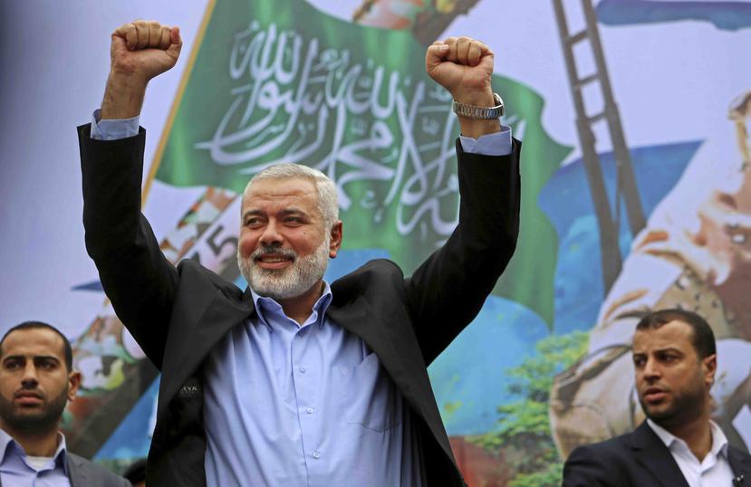 Ismail Haniyeh fue presentado como nuevo líder de la milicia. (Archivo/AP)