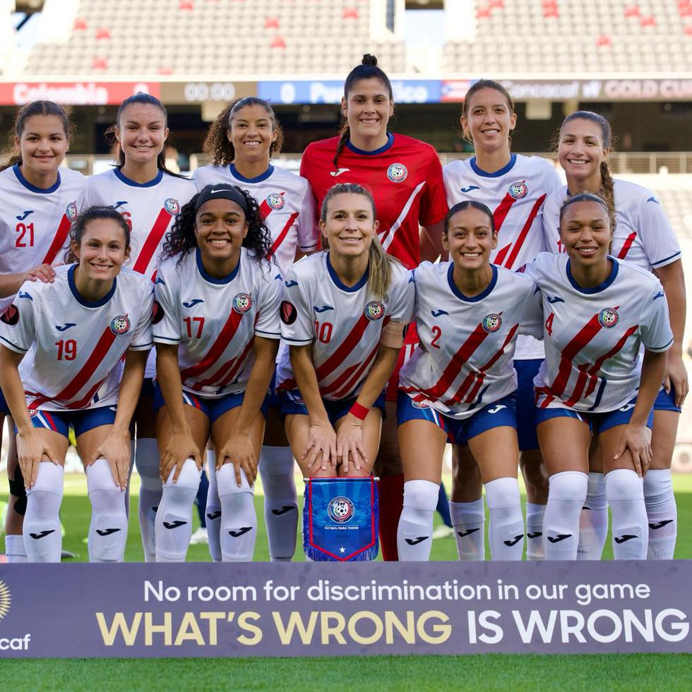 La Selección Nacional de fútbol femenino en la Copa de Oro de la Concacaf.