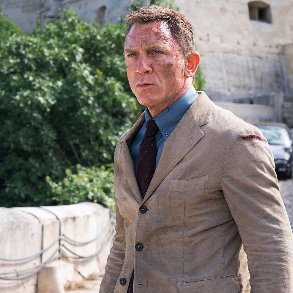 Daniel Craig como "James Bond" en la película "No Time to Die".