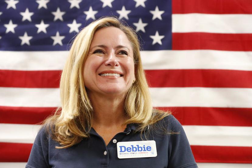 Debbie Mucarsel-Powell – Se convirtió en la primera ecuatoriana en el congreso estadounidense al ganar el escaño por el distrito 26 de Florida con el Partido Demócrata, obteniendo más del 50% de los votos. (Foto: AP)
