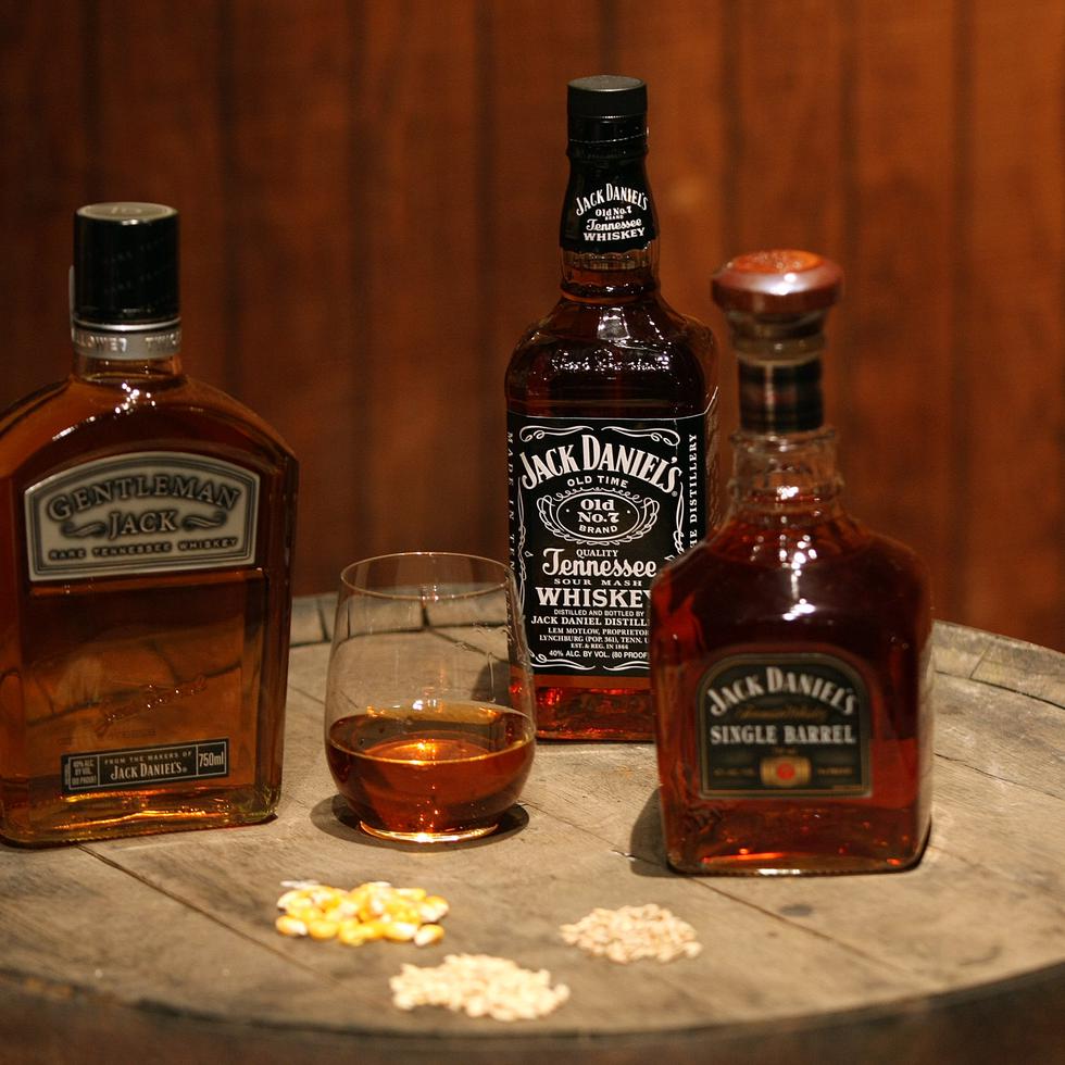 El popular whisky Jack Daniel's es el sexto en orden de predilección.