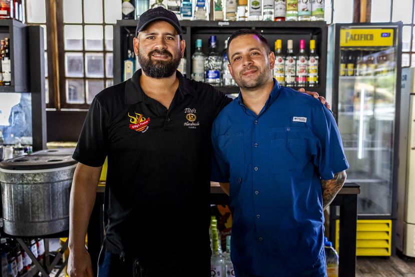 Brothers Wilbert and William Ortiz Gómez are the owners of Willy's Pinchos. (Xavier García) 