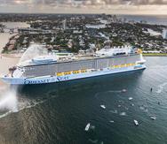 El Odyssey of the Seas, el barco más nuevo de Royal Caribbean, hace travesías de seis y ocho días por el Caribe.