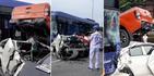 Impactantes imágenes de aparatoso accidente que dejó múltiples heridos en Tailandia