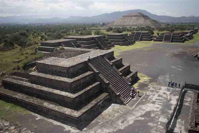 Las Pirámides del Sol y la Luna, uno de los principales destinos turísticos del país, localizado aporoximadamente  a una hora (25 millas) de Ciudad de México.(teresa.canino@gfrmedia.com)