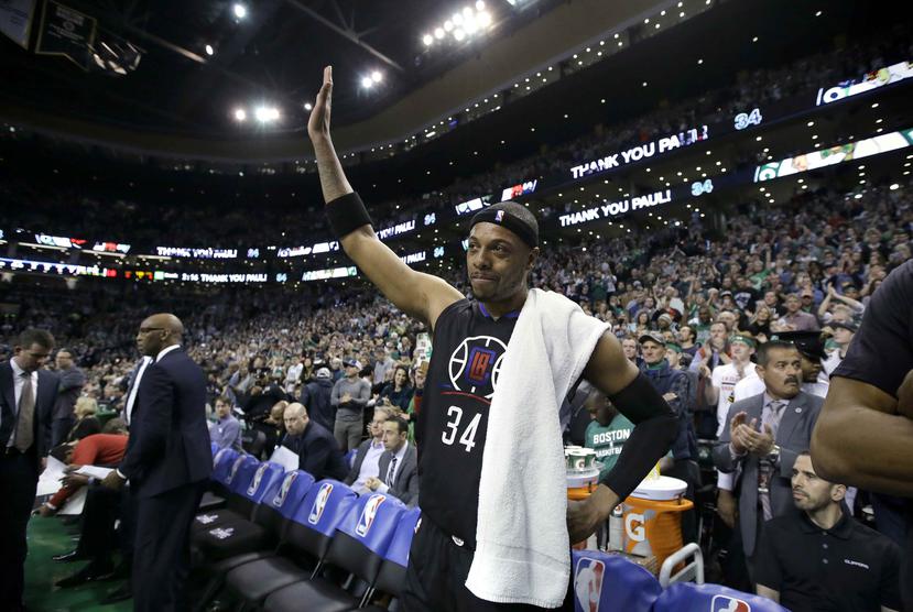 Paul Pierce se retira de la NBA con un campeonato conquistado con los Celtics en el 2008. (AP)