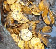 El ministro Alberto Bonisoli señaló que las monedas son un tipo de mensaje que dejaron los antepasados. (Ministerio de Cultura de Italia)