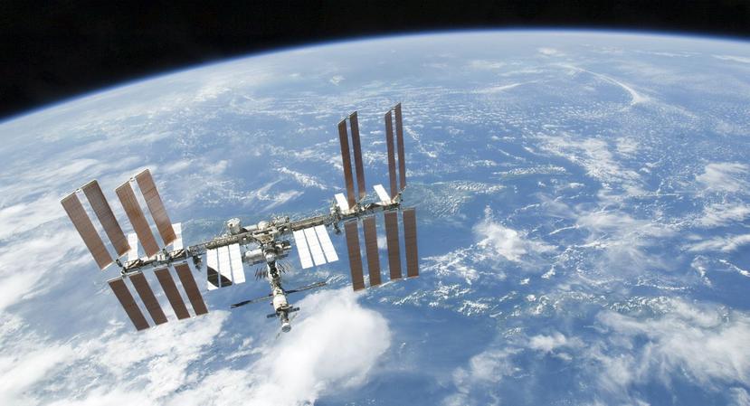 "El avistamiento del laboratorio espacial que ocurre hoy cerca de las 7:26 p.m. será uno notablemente brillante", informó la SAC. (NASA)