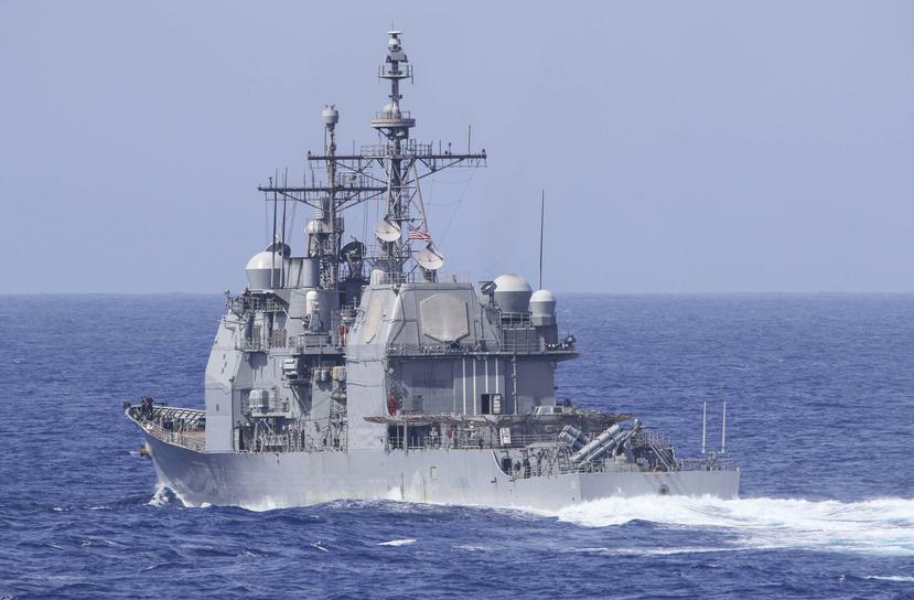 El USS Chancellorsville. (U.S. Navy)