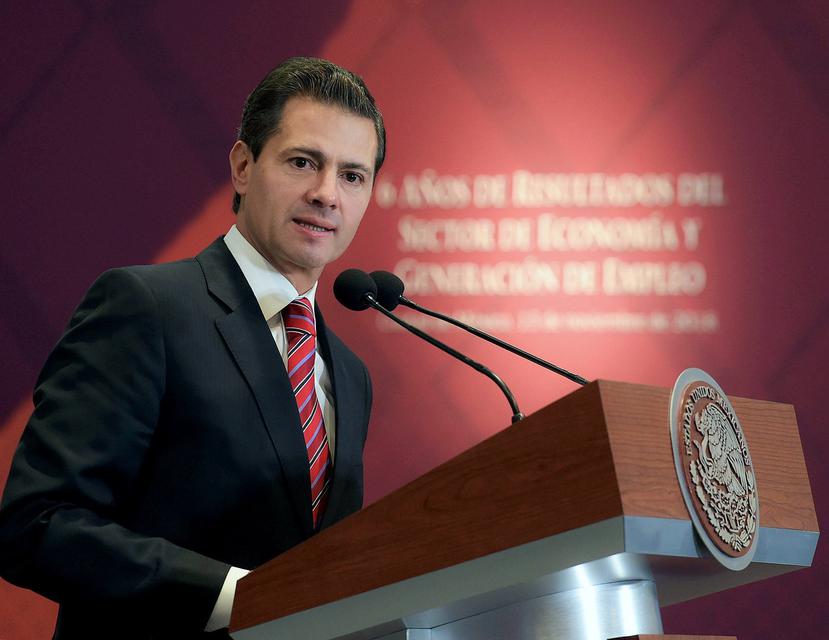 Enrique Peña Nieto rechazó haber recibido dinero del cártel de Sinaloa. (EFE)