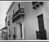 El obispado de San Juan  fue utilizado como hospital de emergencia durante la epidemia de cólera. (Biblioteca digital puertorriqueña de la UPR, recinto de Río Piedras)