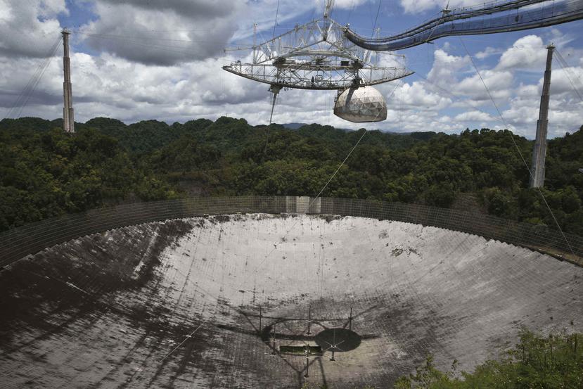 El Observatorio de Arecibo es el radiotelescopio con el sistema de radar más poderoso del mundo. (Archivo / GFR Media)